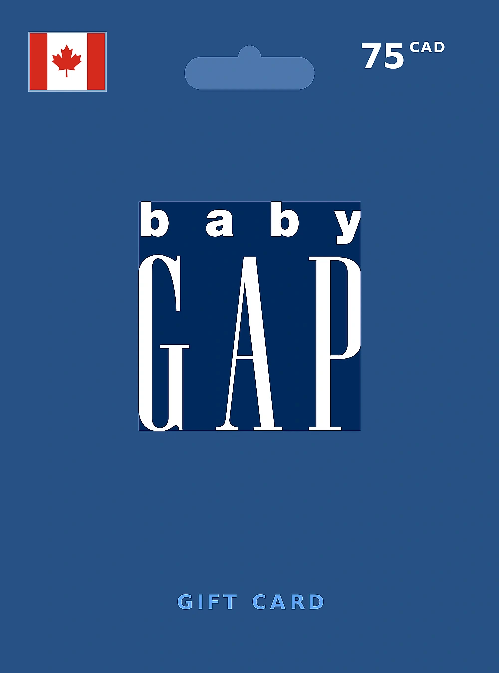 Baby Gap Gift Card 75 CAD CANADA
