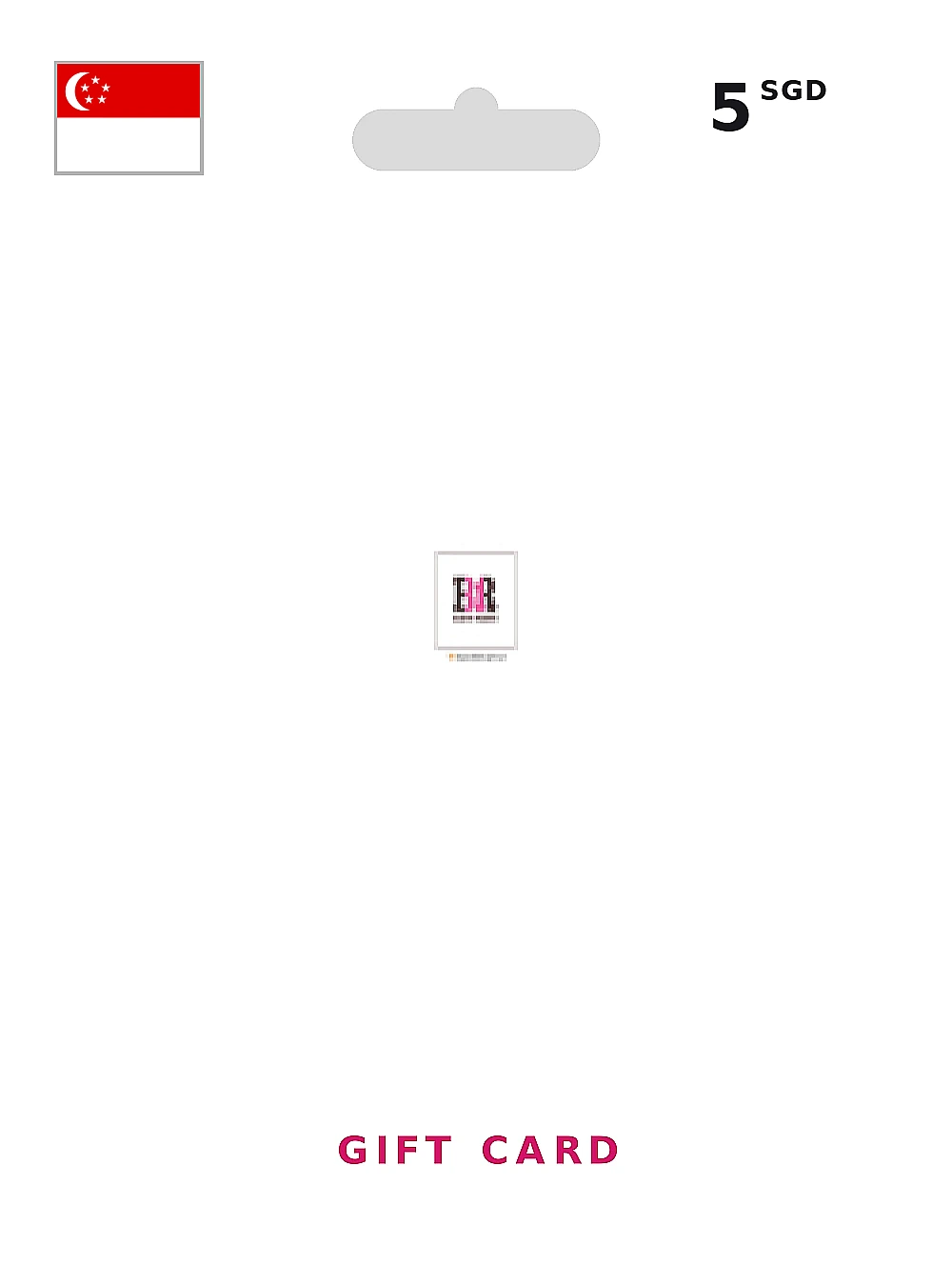 Baskin Robbins Gift Card 5 SGD SINGAPORE