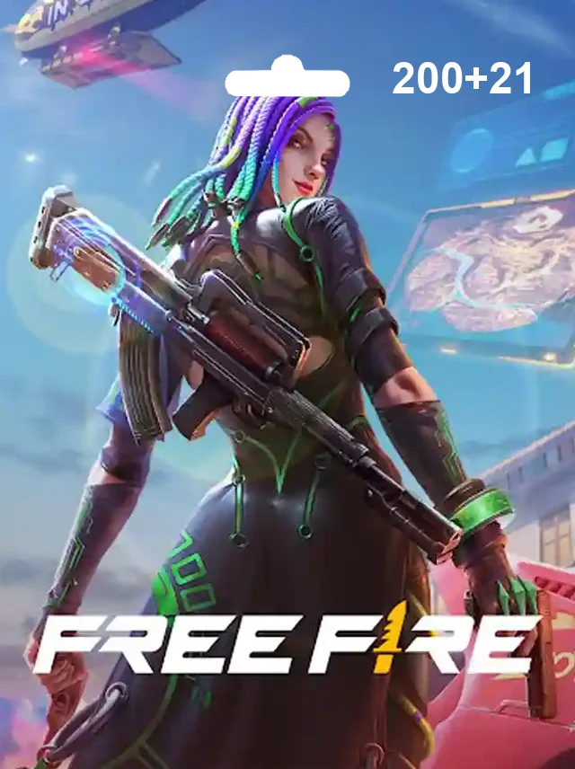 Garena Free Fire 200+21 Diamonds