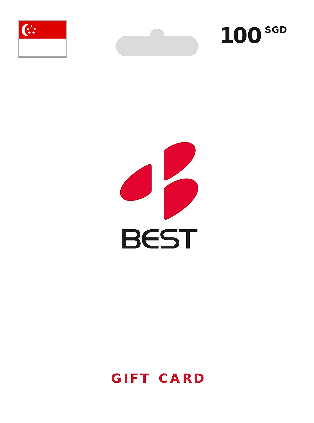 Best Denki Gift Card 100 SGD SINGAPORE