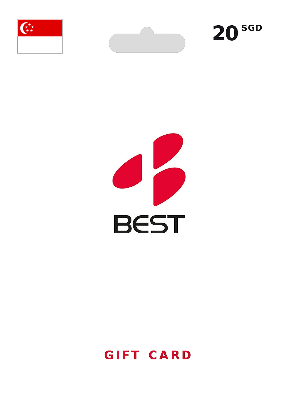 Best Denki Gift Card 20 SGD SINGAPORE