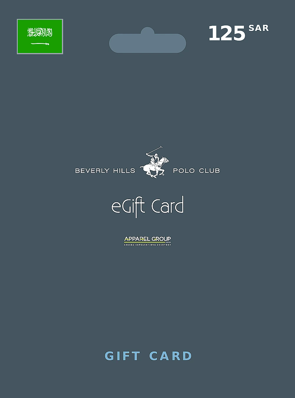 Beverly Hills Polo Club Gift Card 125 SAR SAUDI ARABIA