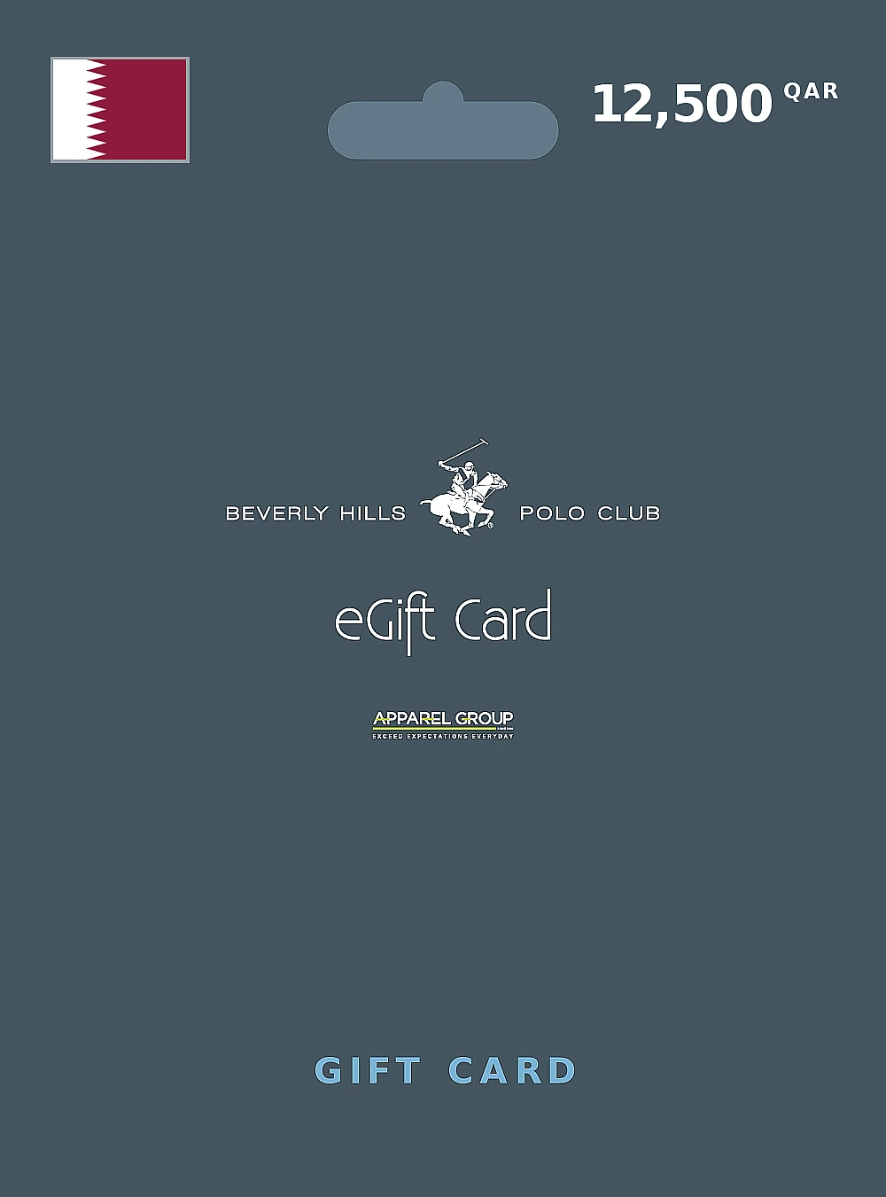 Beverly Hills Polo Club Gift Card 12500 QAR QATAR