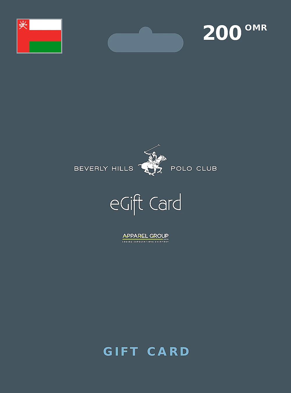 Beverly Hills Polo Club Gift Card 200 OMR OMAN
