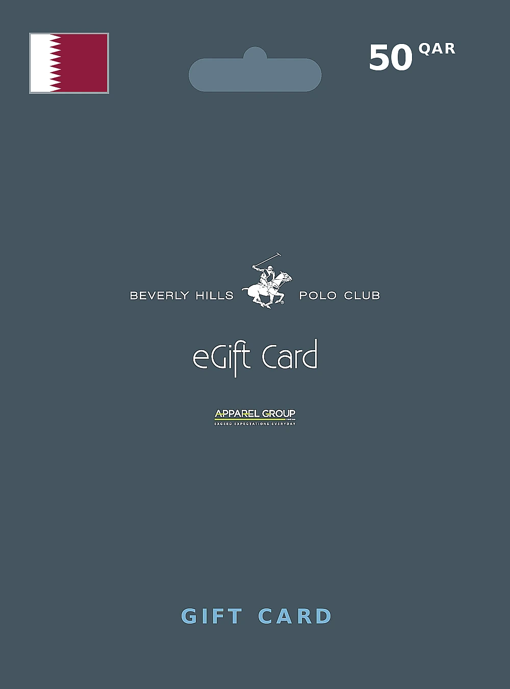 Beverly Hills Polo Club Gift Card 50 QAR QATAR