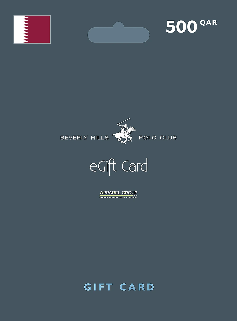 Beverly Hills Polo Club Gift Card 500 QAR QATAR
