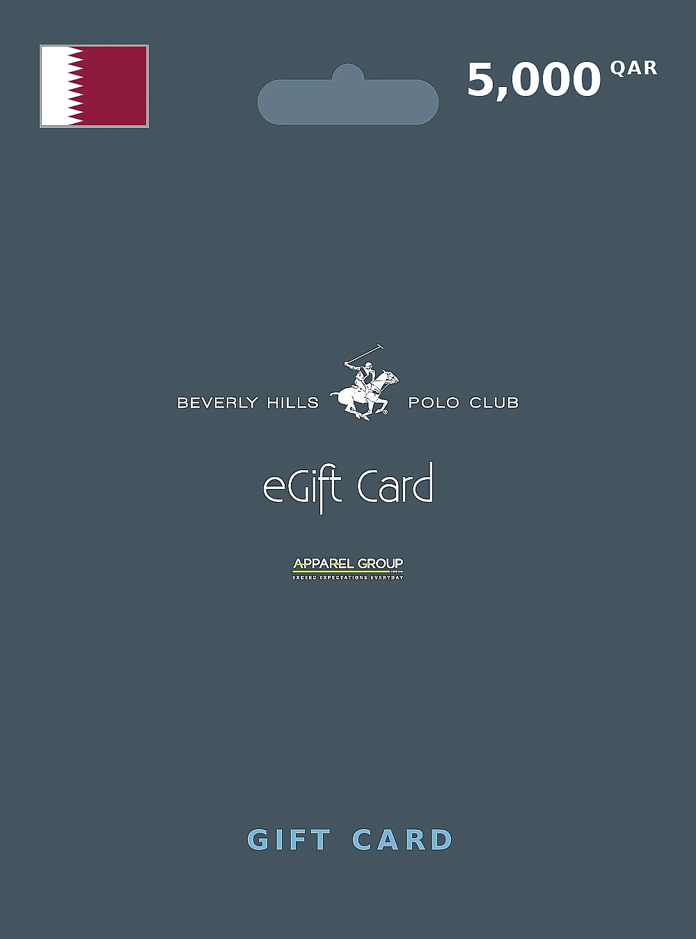 Beverly Hills Polo Club Gift Card 5000 QAR QATAR