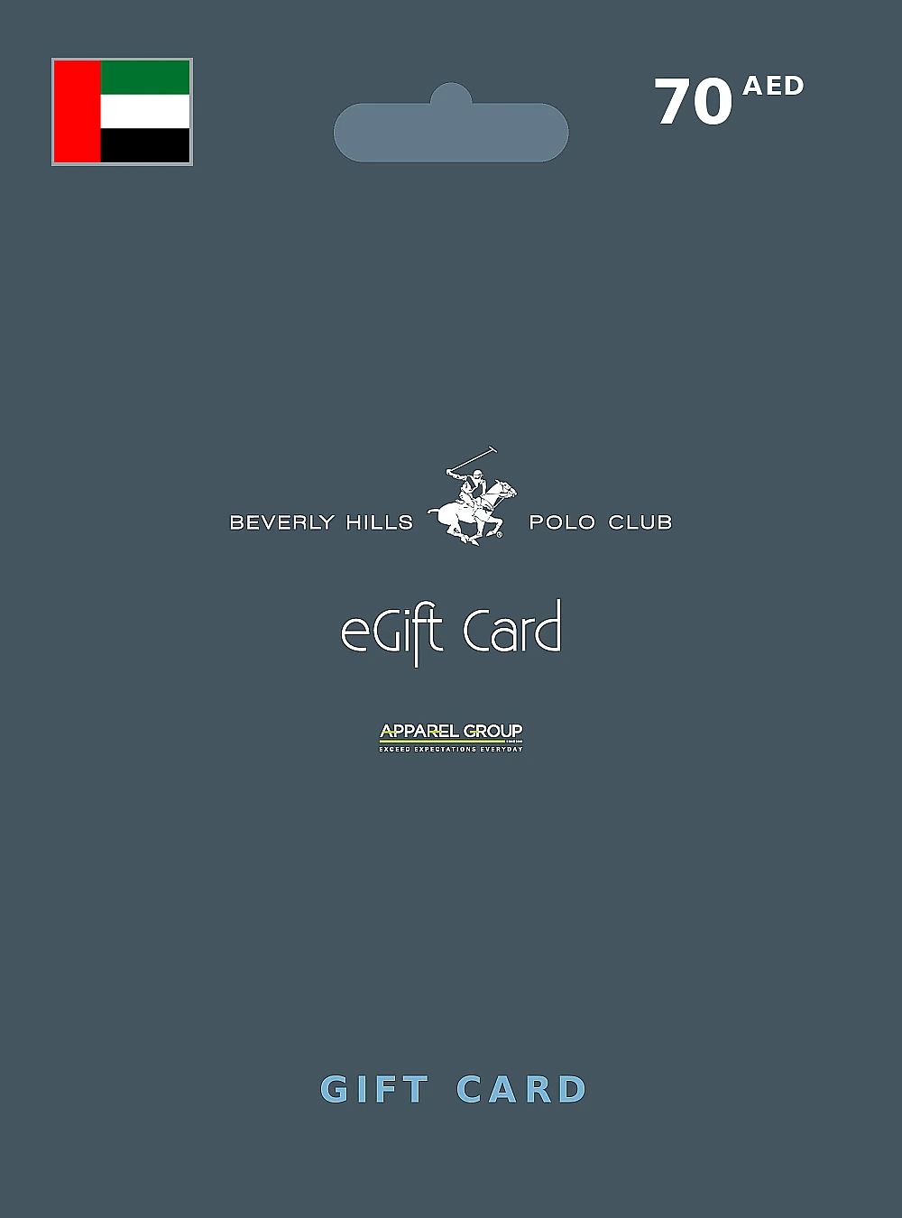 Beverly Hills Polo Club Gift Card 70 AED UNITED ARAB EMIRATES