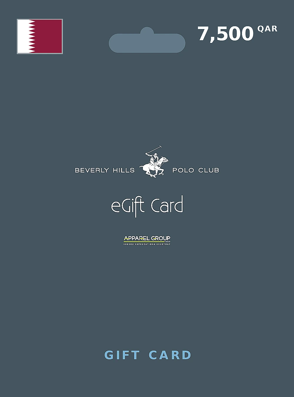 Beverly Hills Polo Club Gift Card 7500 QAR QATAR