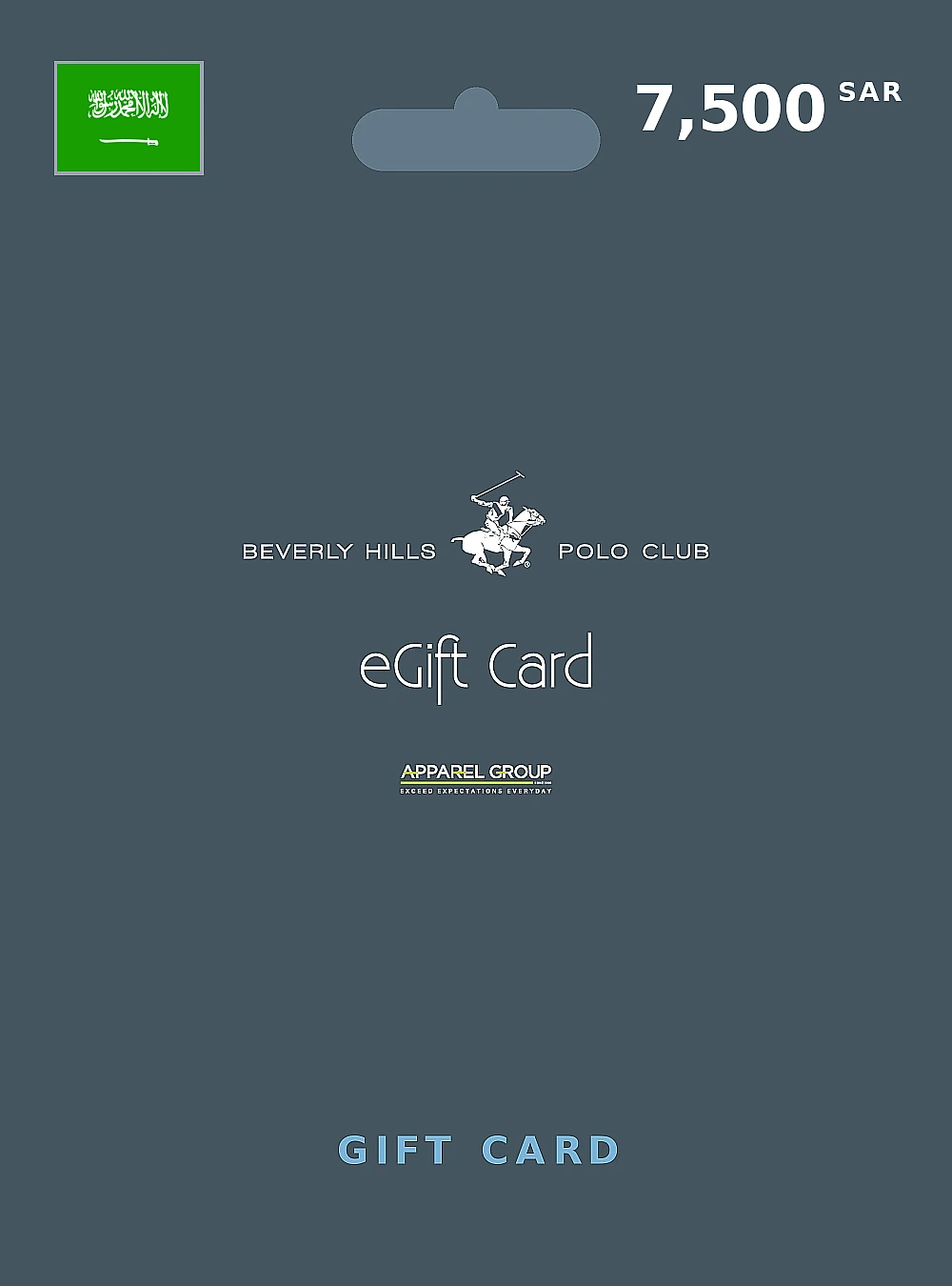 Beverly Hills Polo Club Gift Card 7500 SAR SAUDI ARABIA