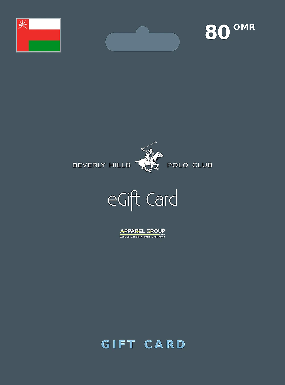 Beverly Hills Polo Club Gift Card 80 OMR OMAN