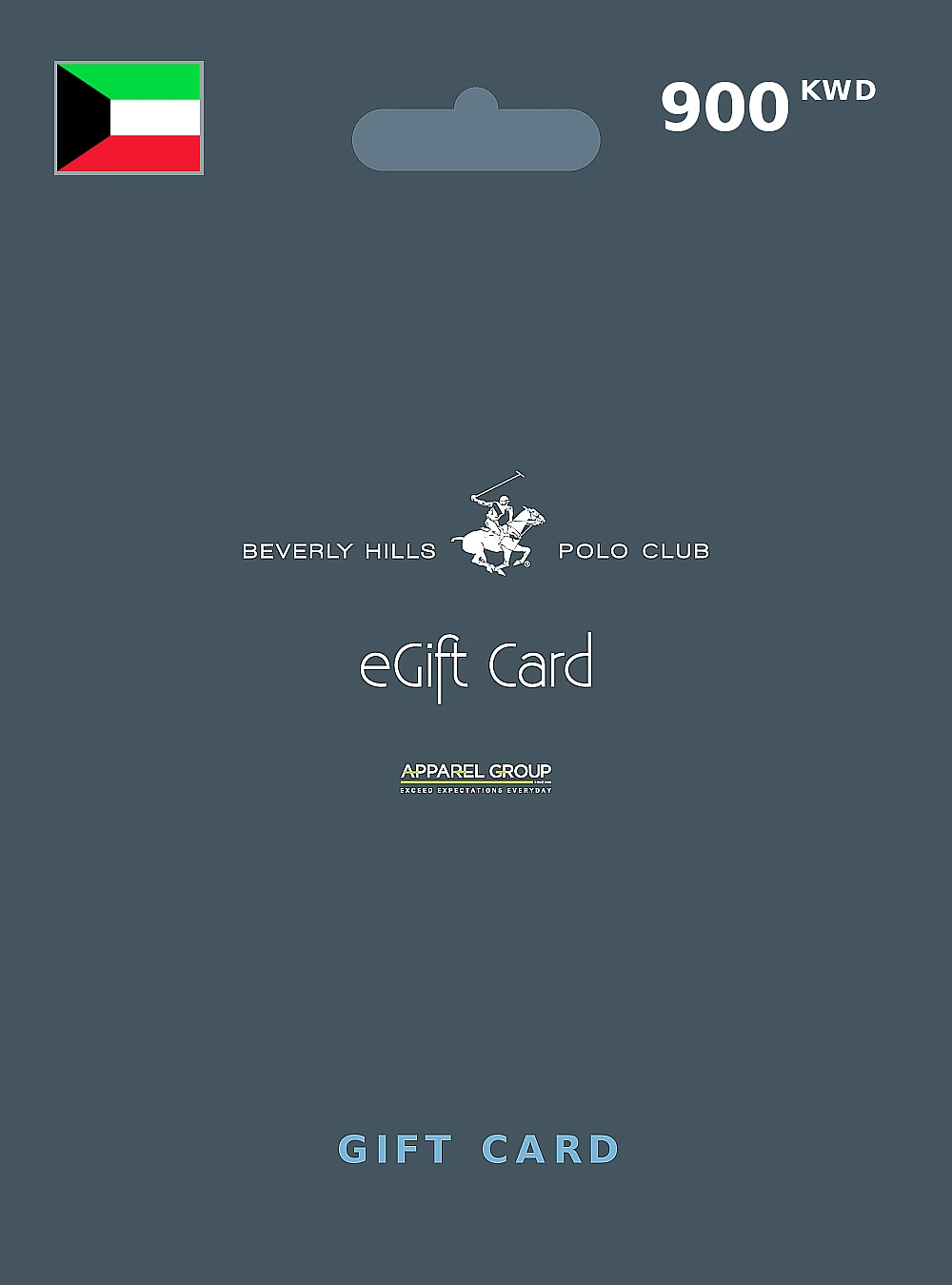 Beverly Hills Polo Club Gift Card 900 KWD KUWAIT