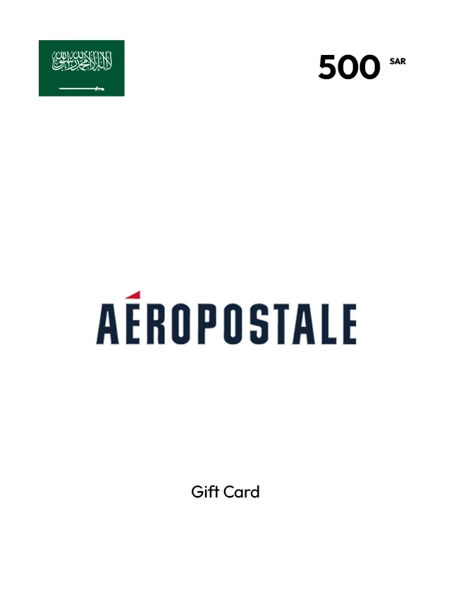Aeropostale Gift Card 500 SAR SAUDI ARABIA