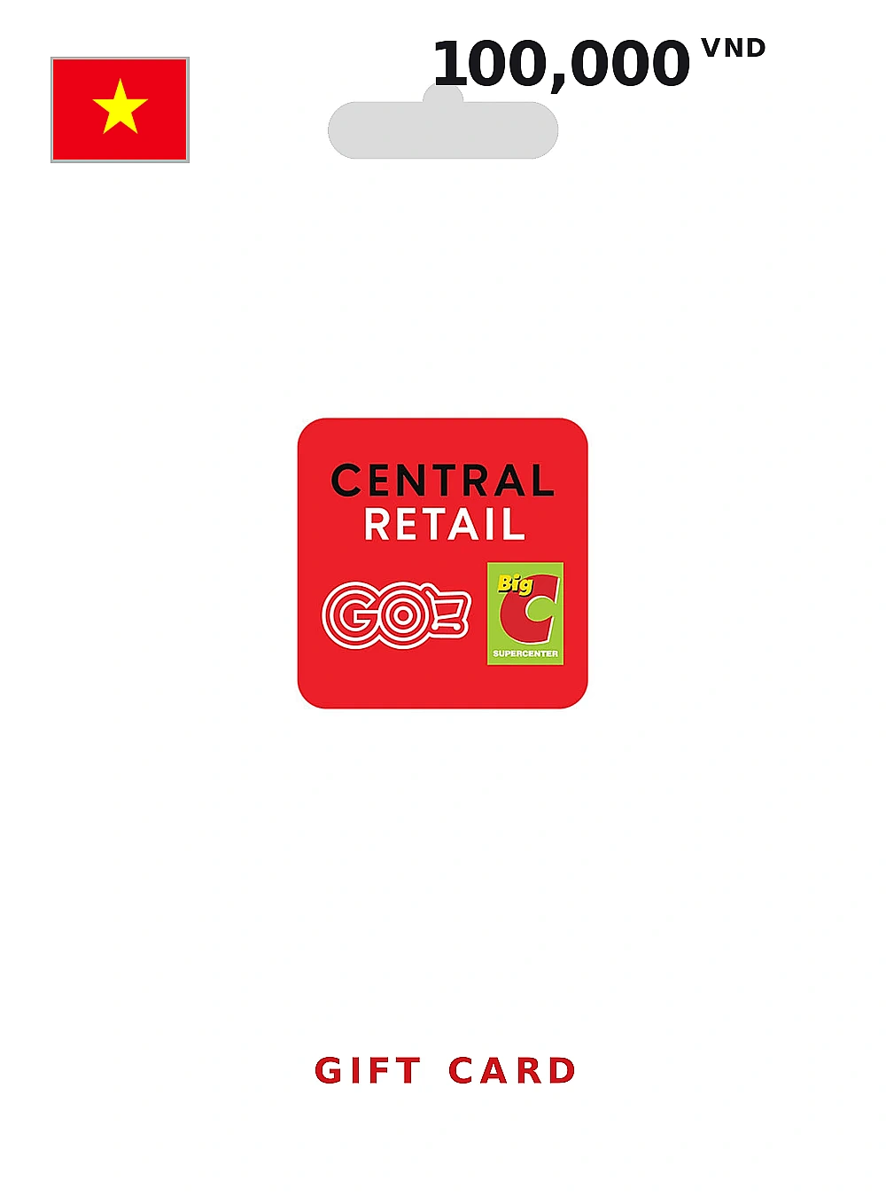 BigC Gift Card 100000 VND VIETNAM
