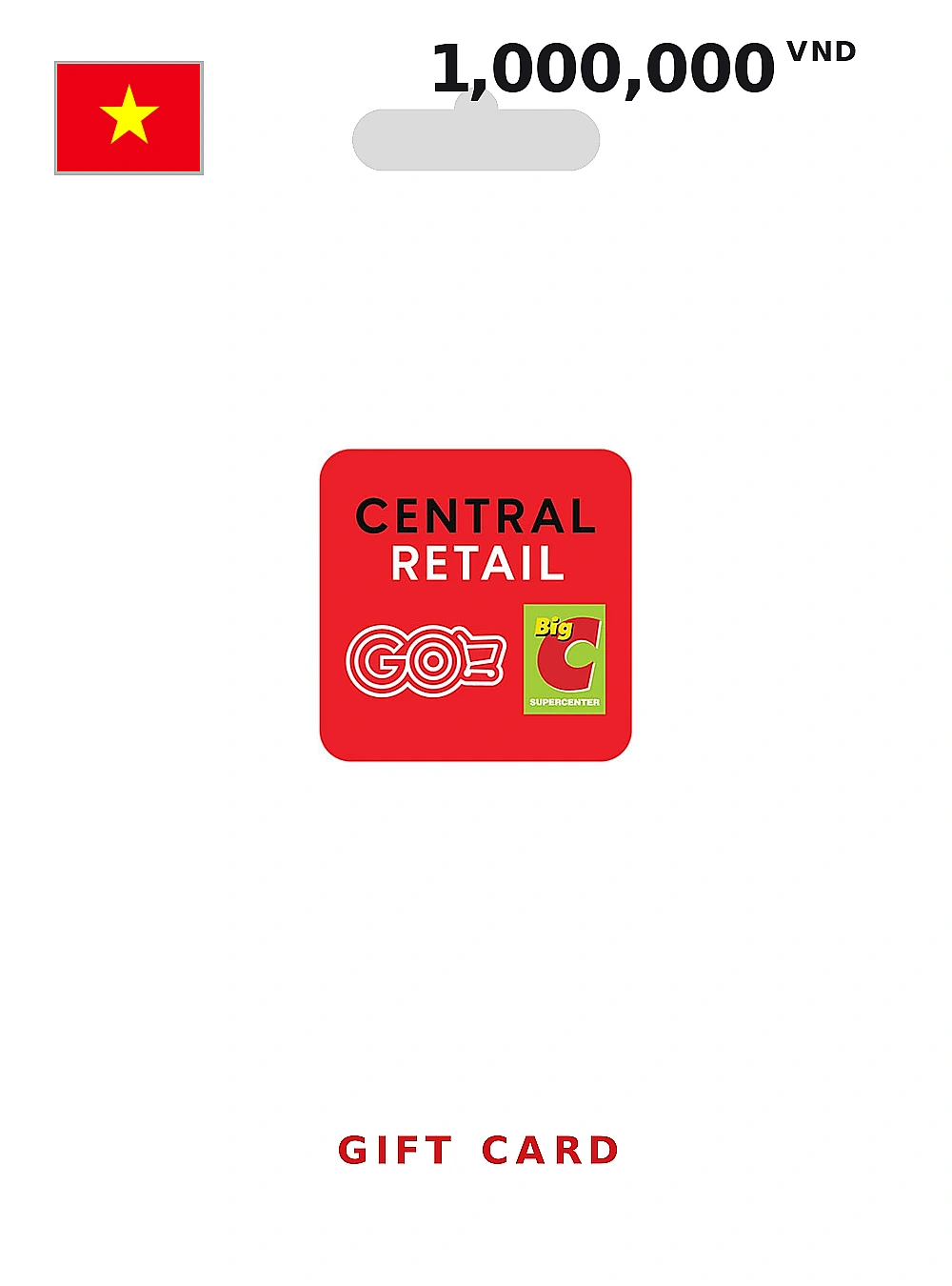 BigC Gift Card 1000000 VND VIETNAM