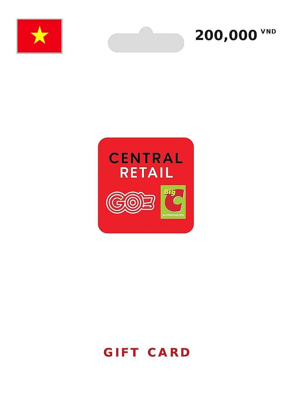 BigC Gift Card 200000 VND VIETNAM