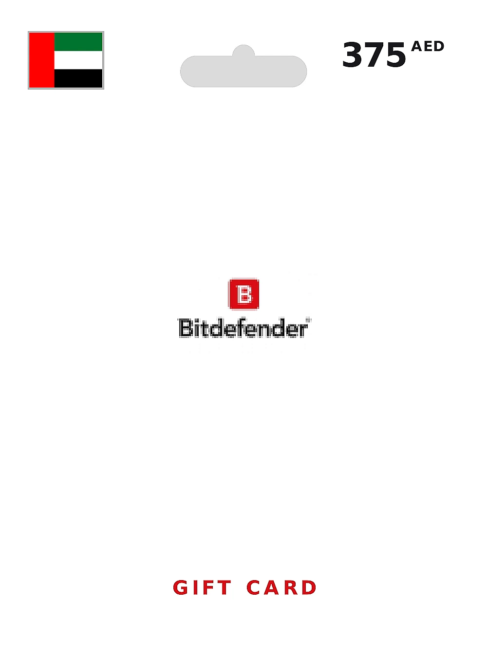 Bitdefender Gift Card 375 AED UNITED ARAB EMIRATES