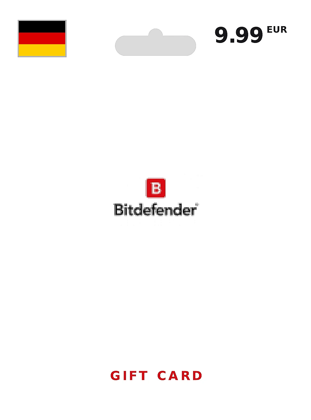 BitDefender Gift Card 9 EUR GERMANY
