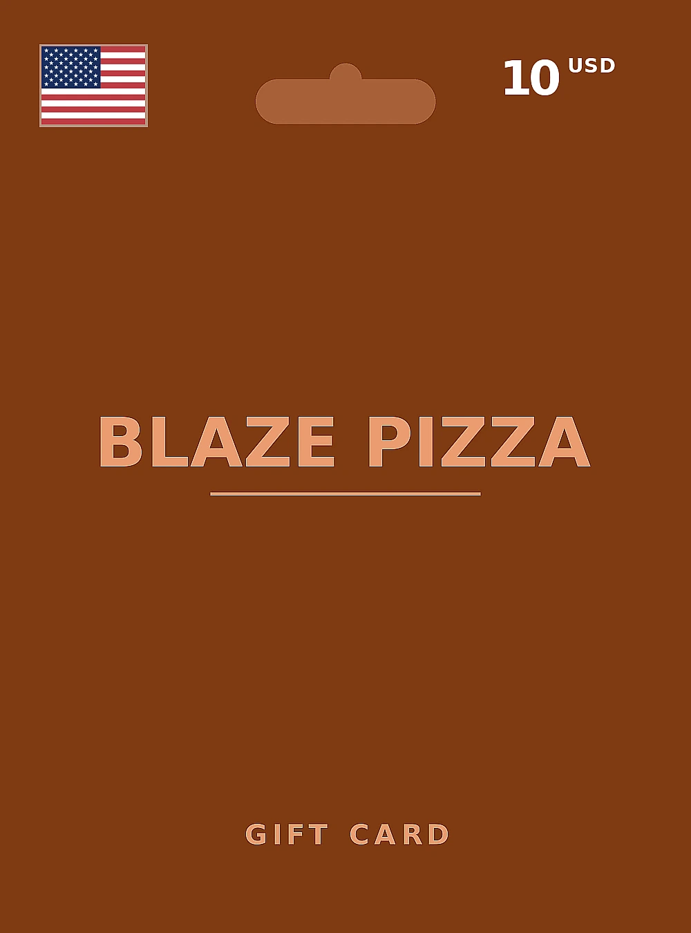 Blaze Pizza Gift Card 10 USD UNITED STATES