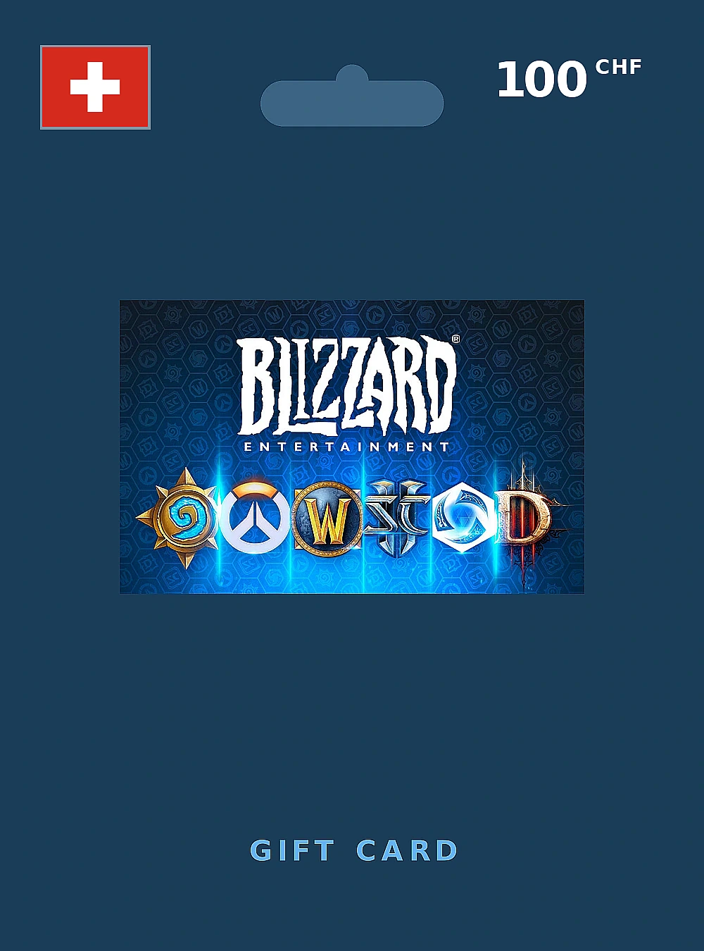 Blizzard (Battle.net) Gift Card 100 CHF SWITZERLAND
