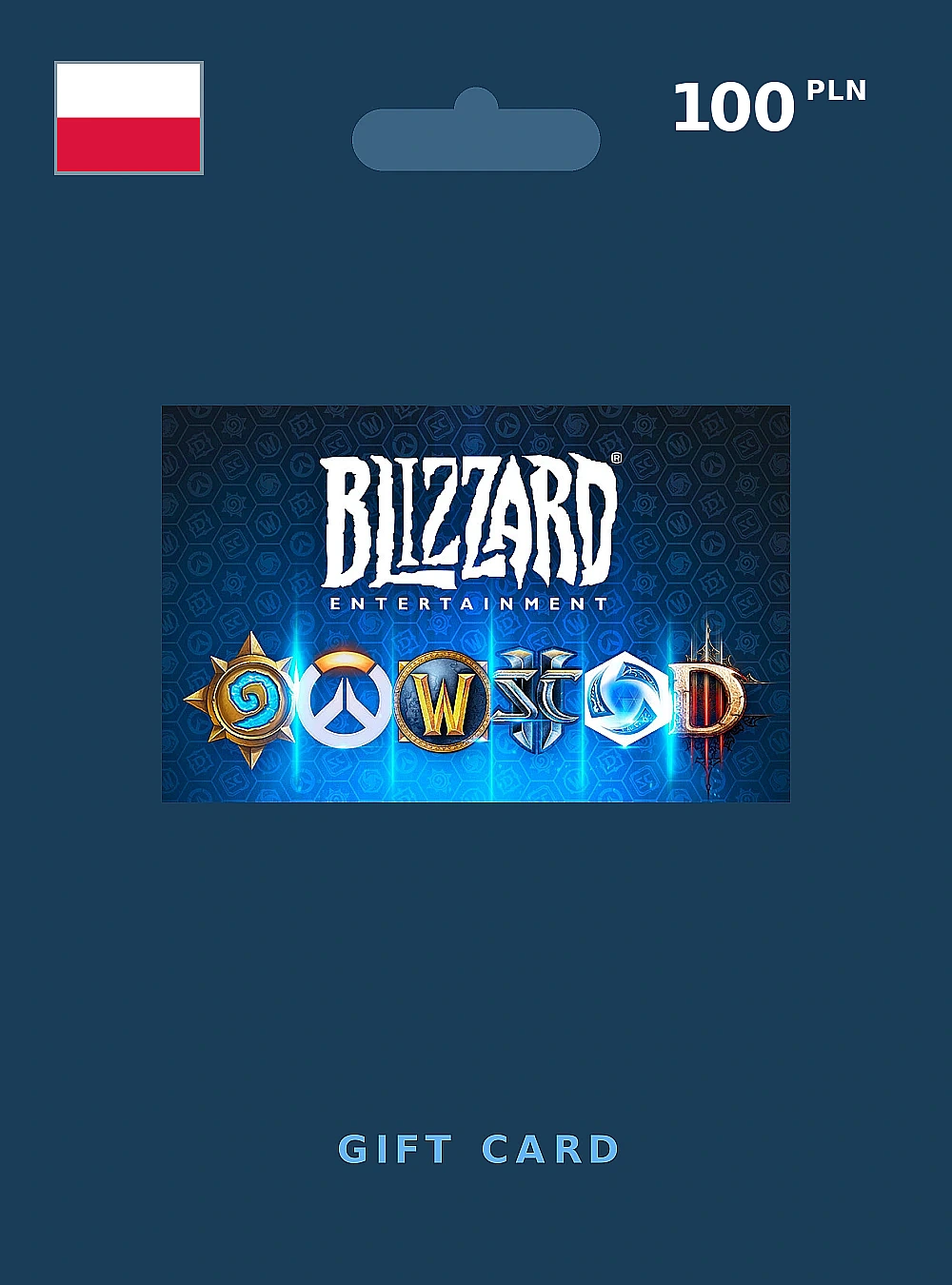 Blizzard (Battle.net) Gift Card 100 PLN POLAND