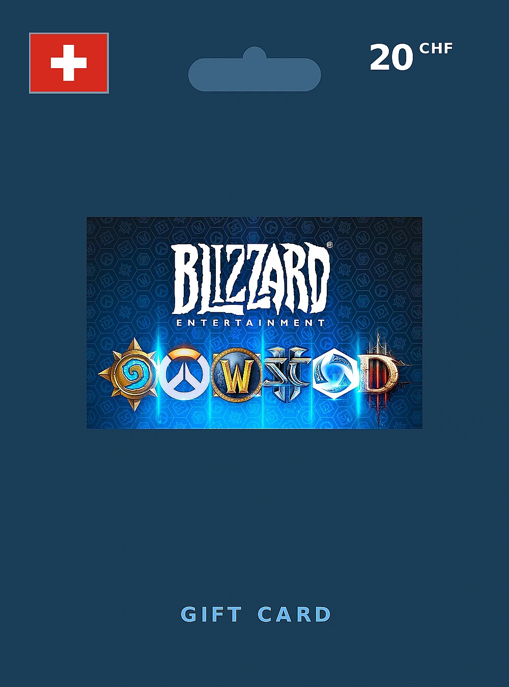 Blizzard (Battle.net) Gift Card 20 CHF SWITZERLAND