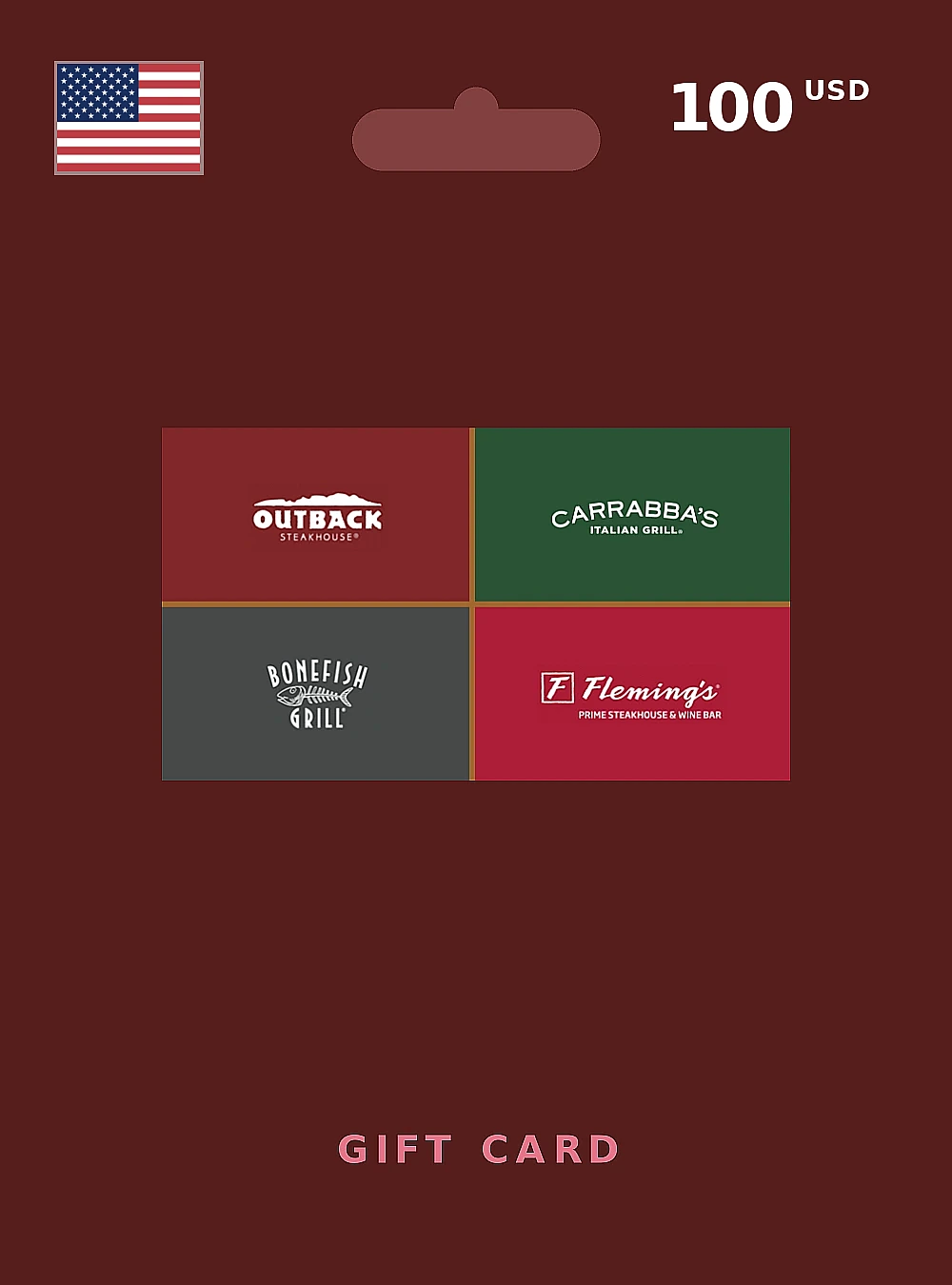 Bloomin Brands Gift Card 100 USD UNITED STATES