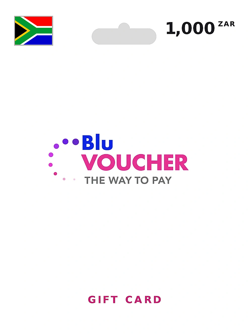 Blu Voucher Gift Card 1000 ZAR SOUTH AFRICA