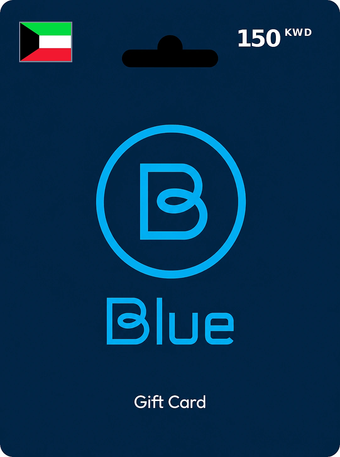 Blue Prepaid Gift Card 150 KWD KUWAIT