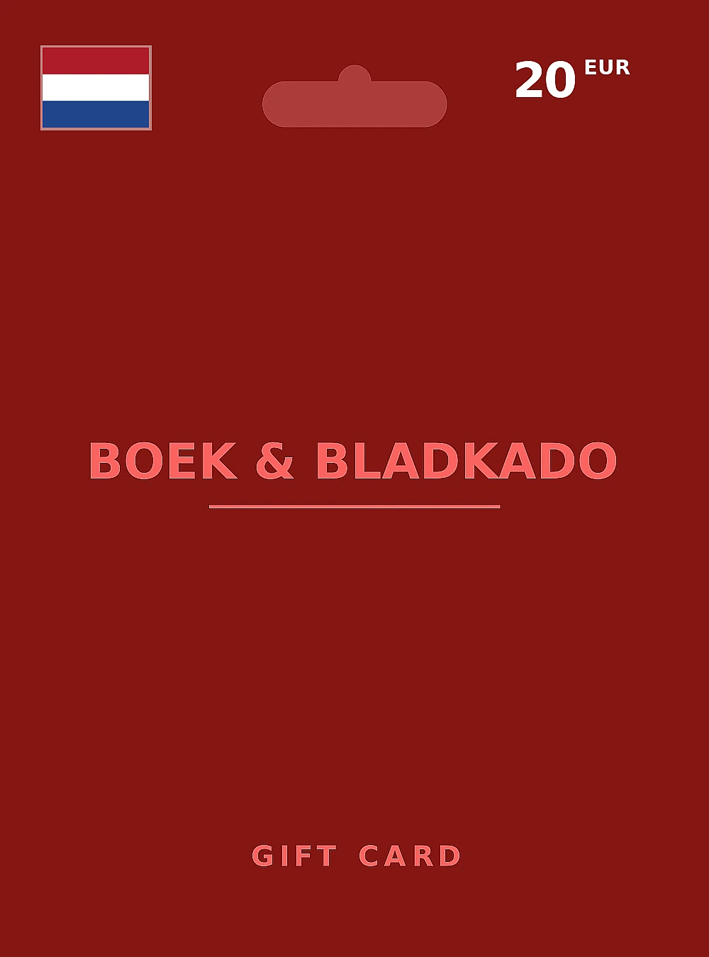 Boek & Bladkado Gift Card 20 EUR NETHERLANDS