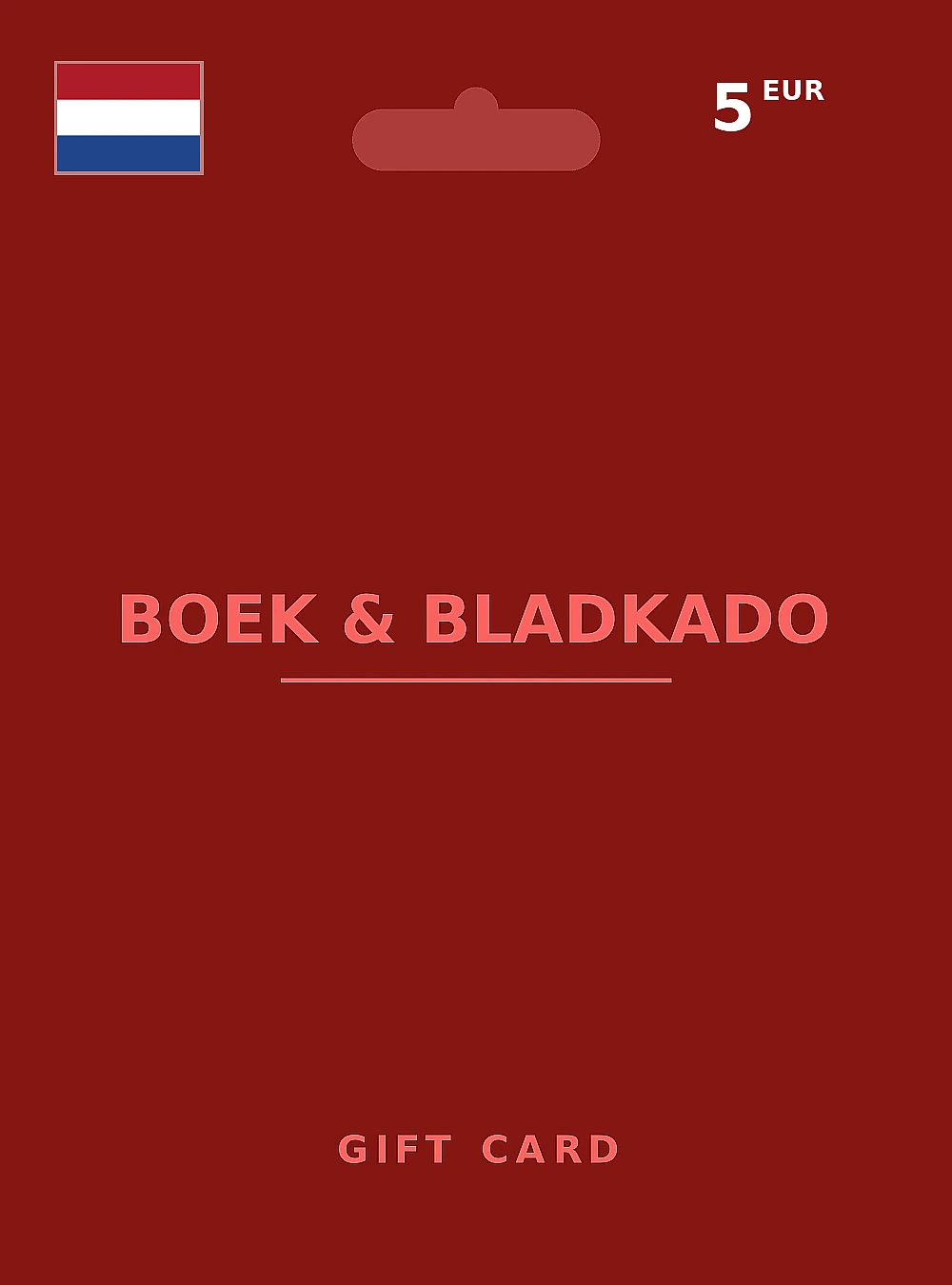 Boek & Bladkado Gift Card 5 EUR NETHERLANDS
