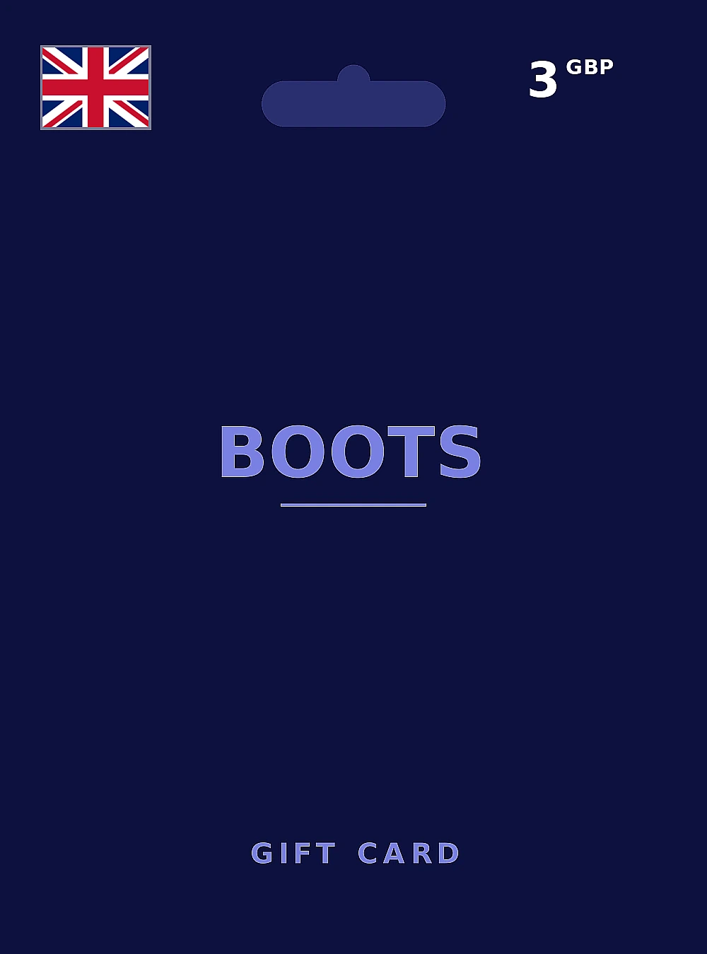 Boots Gift Card 3 GBP UNITED KINGDOM