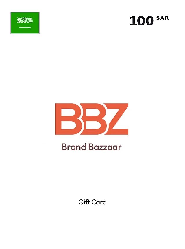 Brand Bazzaar Gift Card 100 SAR SAUDI ARABIA