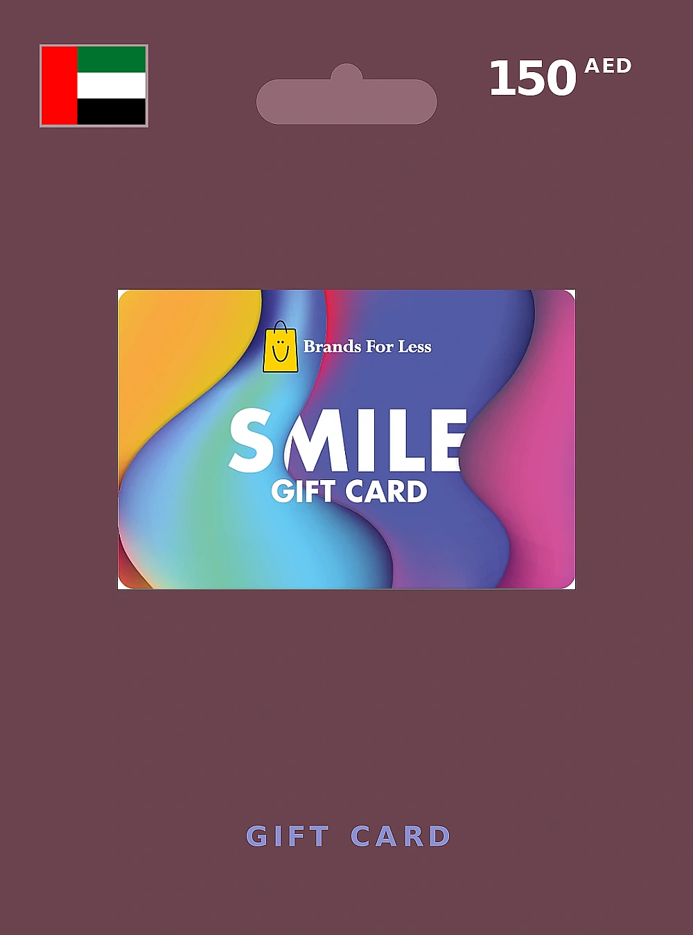 Brands For Less Gift Card 150 AED UNITED ARAB EMIRATES