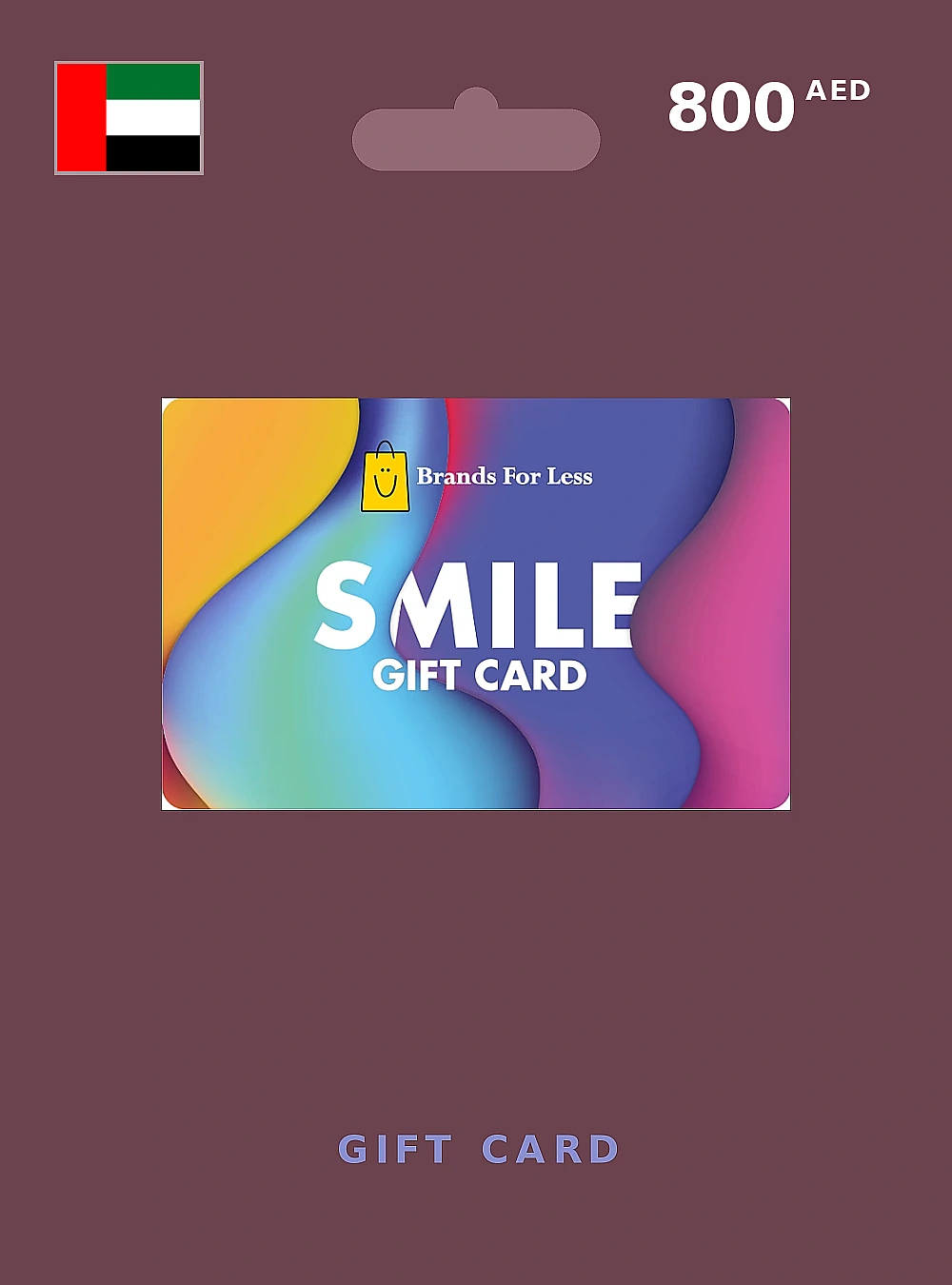 Brands For Less Gift Card 800 AED UNITED ARAB EMIRATES
