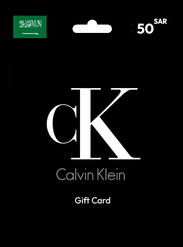 Calvin Klein Gift Card 50 SAR SAUDI ARABIA
