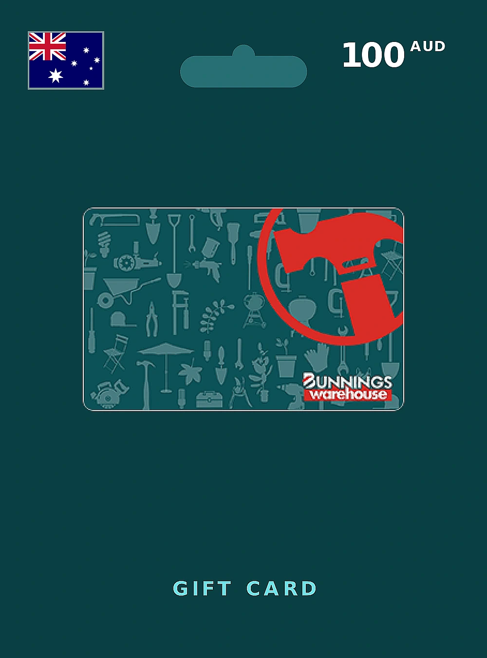 Bunnings Warehouse Gift Card 100 AUD AUSTRALIA