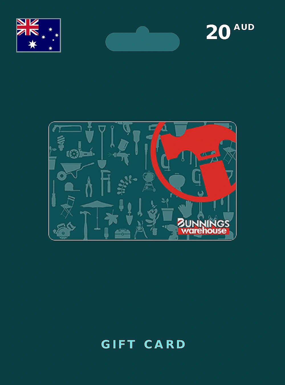 Bunnings Warehouse Gift Card 20 AUD AUSTRALIA