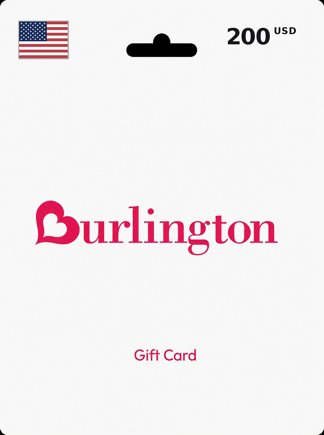 Baby Depot at Burlington Gift Card 200 USD UNITED STATES