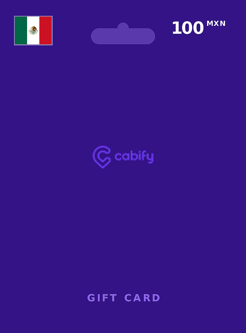 Cabify Gift Card 100 MXN MEXICO