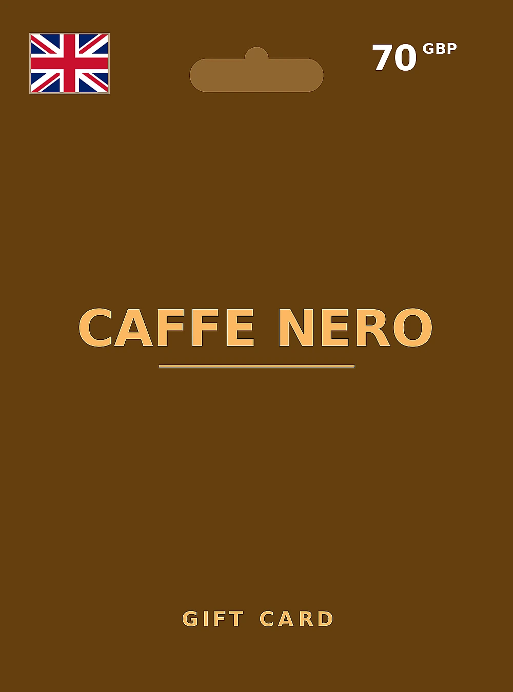 Caffe Nero Gift Card 70 GBP UNITED KINGDOM