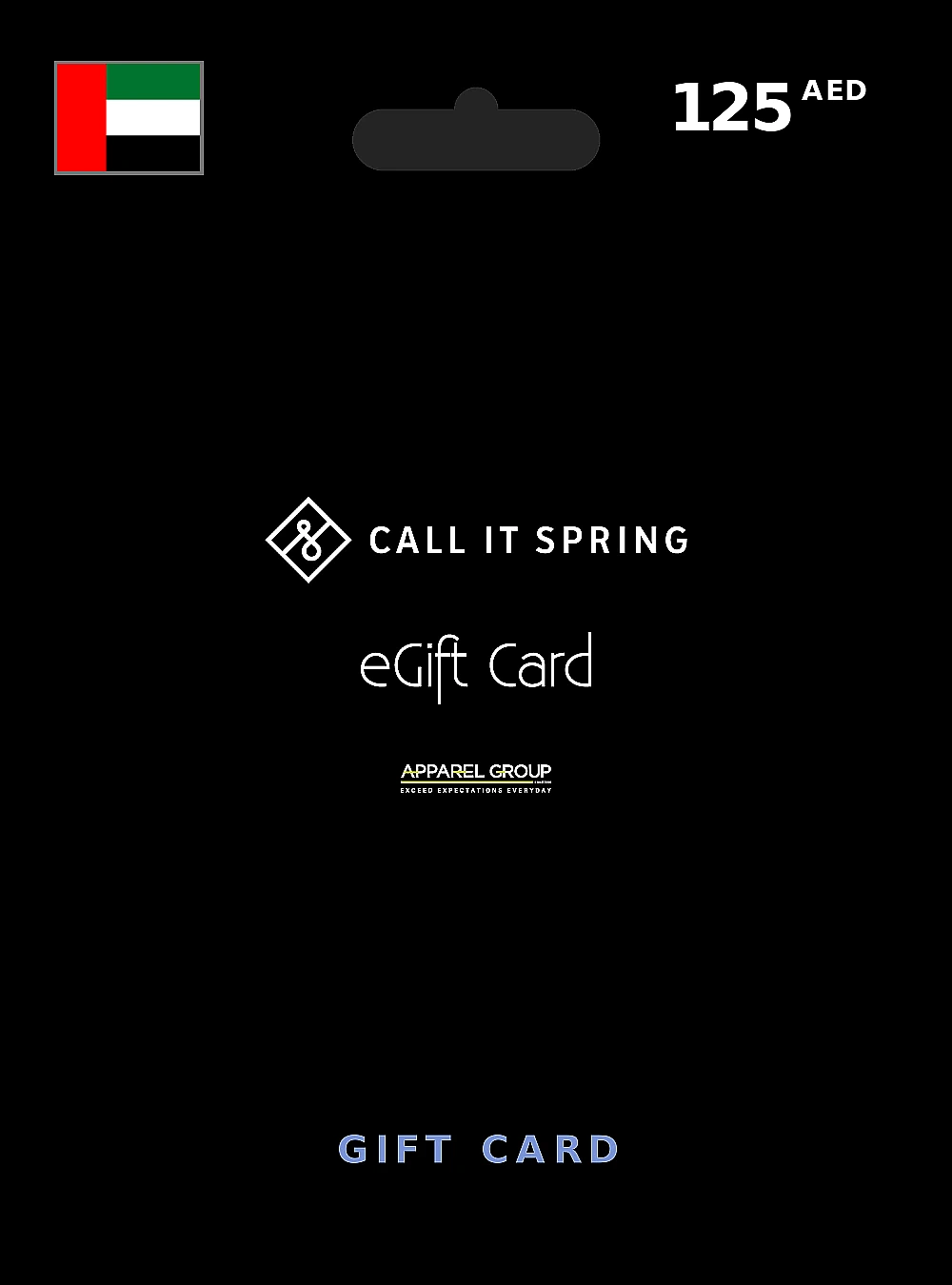 Call It Spring Gift Card 125 AED UNITED ARAB EMIRATES