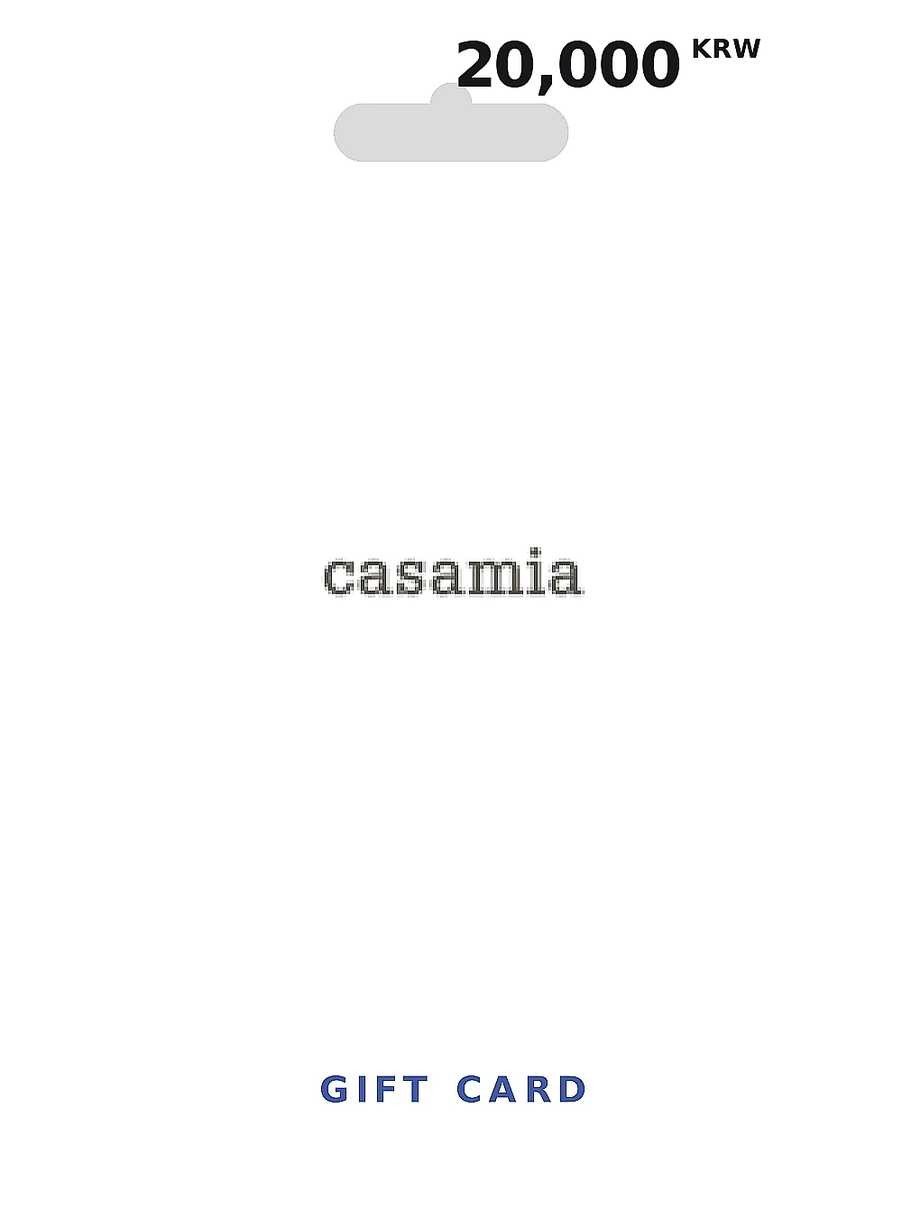 Casamia Gift Card 20000 KRW KOREA