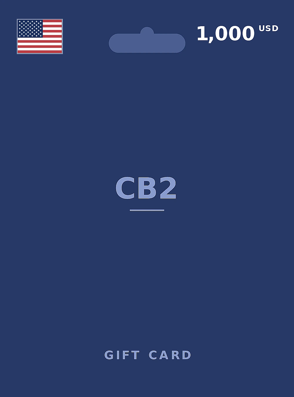 CB2 Gift Card 1000 USD UNITED STATES