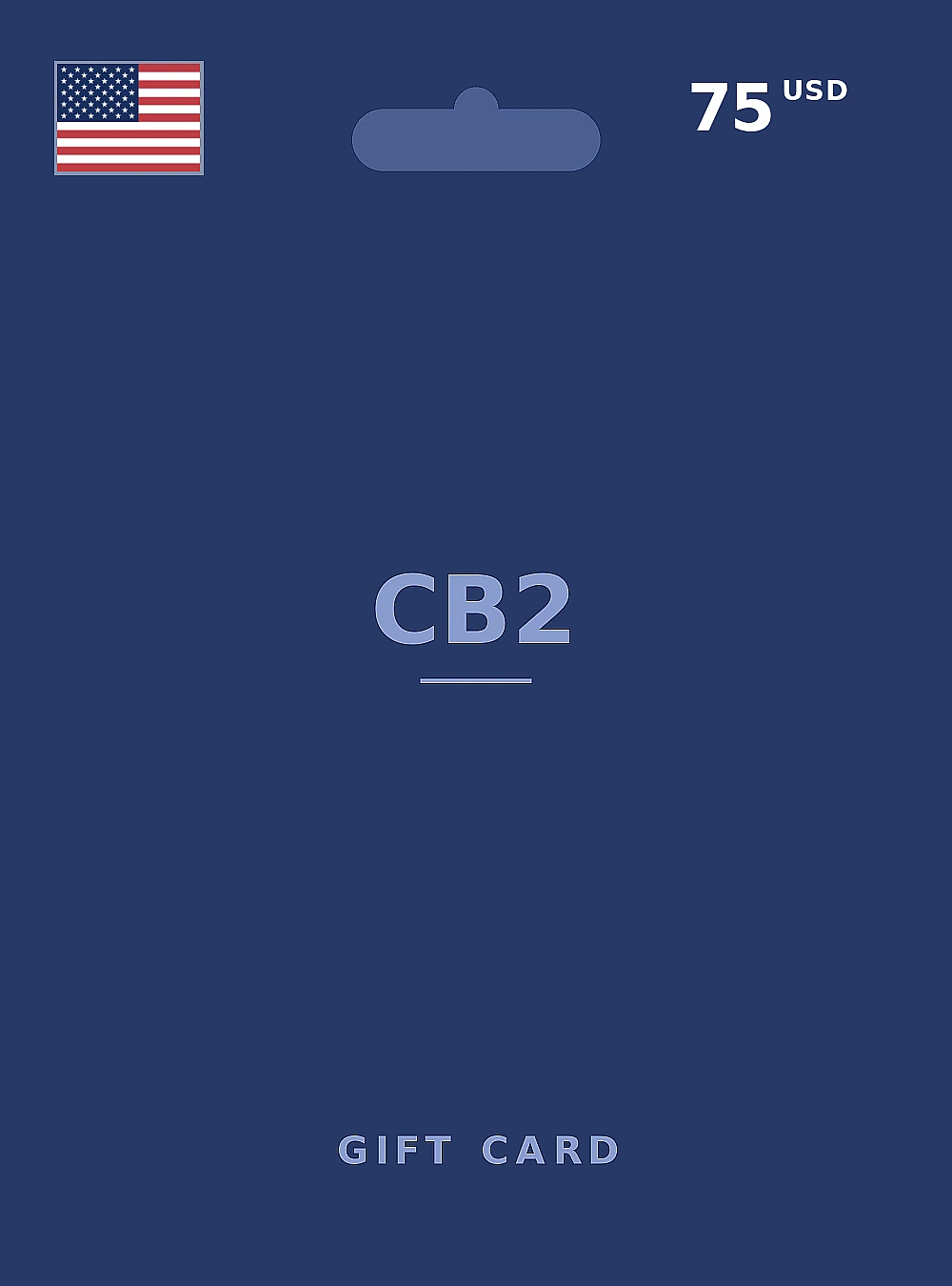 CB2 Gift Card 75 USD UNITED STATES