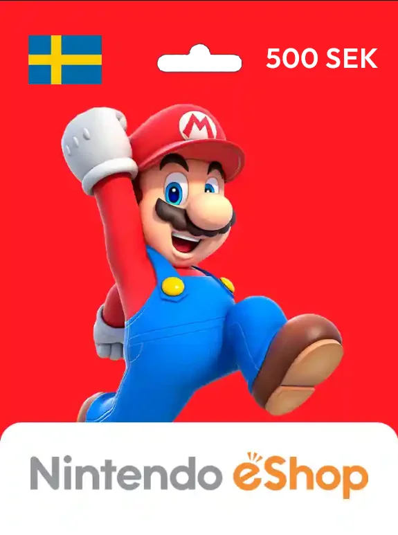 Nintendo Gift Card 500 SEK SWEDEN
