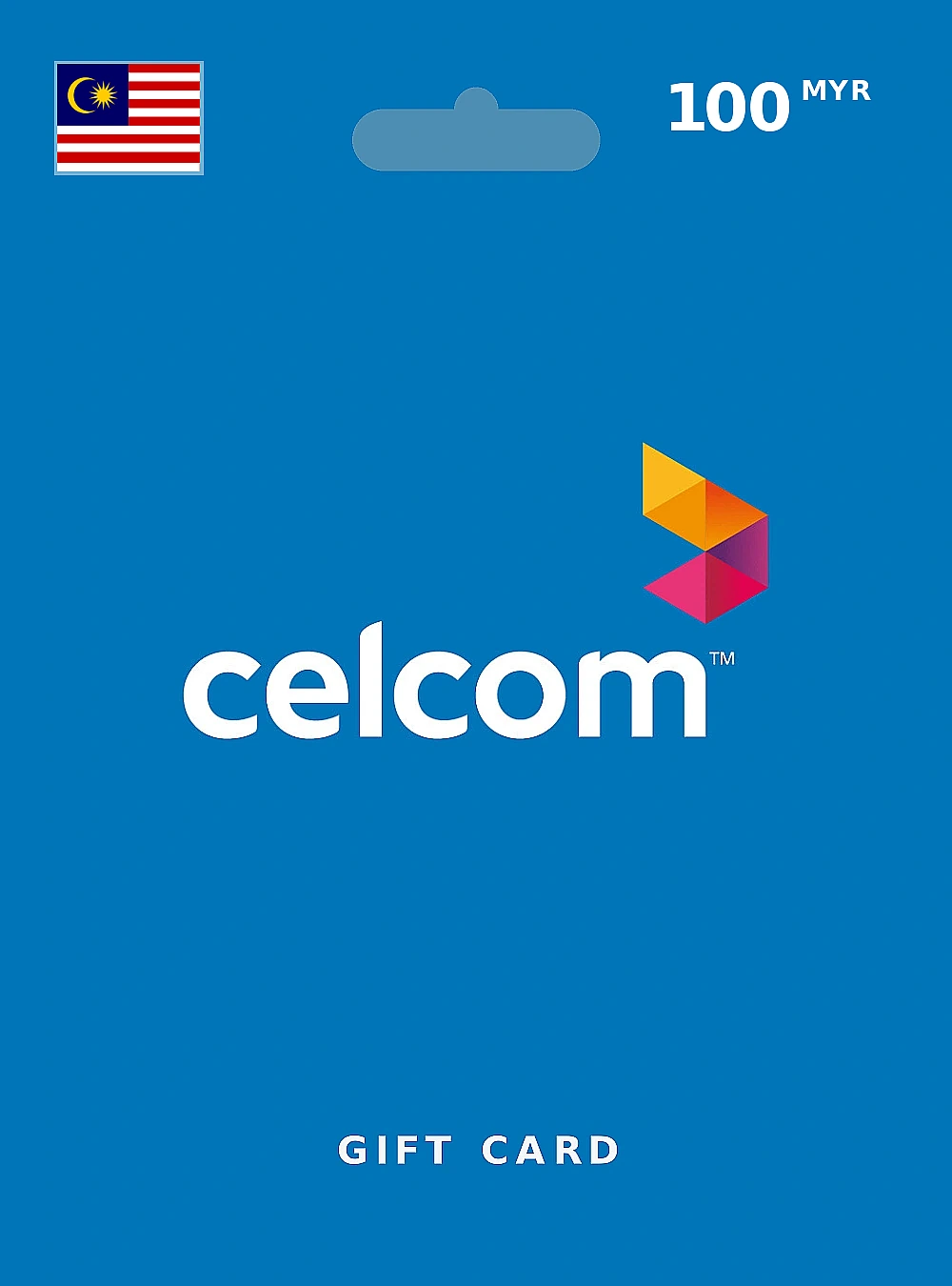 Celcom Gift Card 100 MYR MALAYSIA
