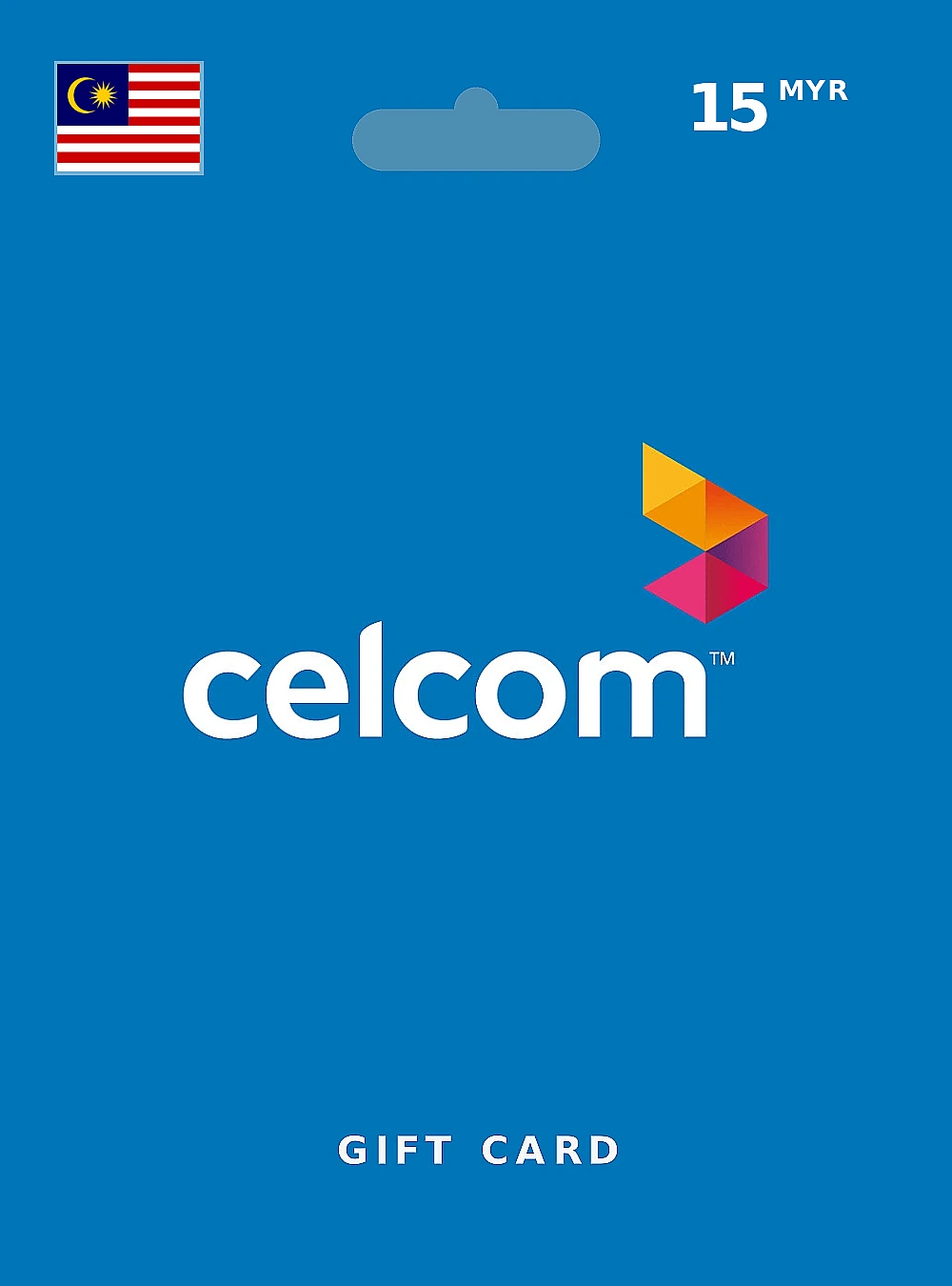 Celcom Gift Card 15 MYR MALAYSIA