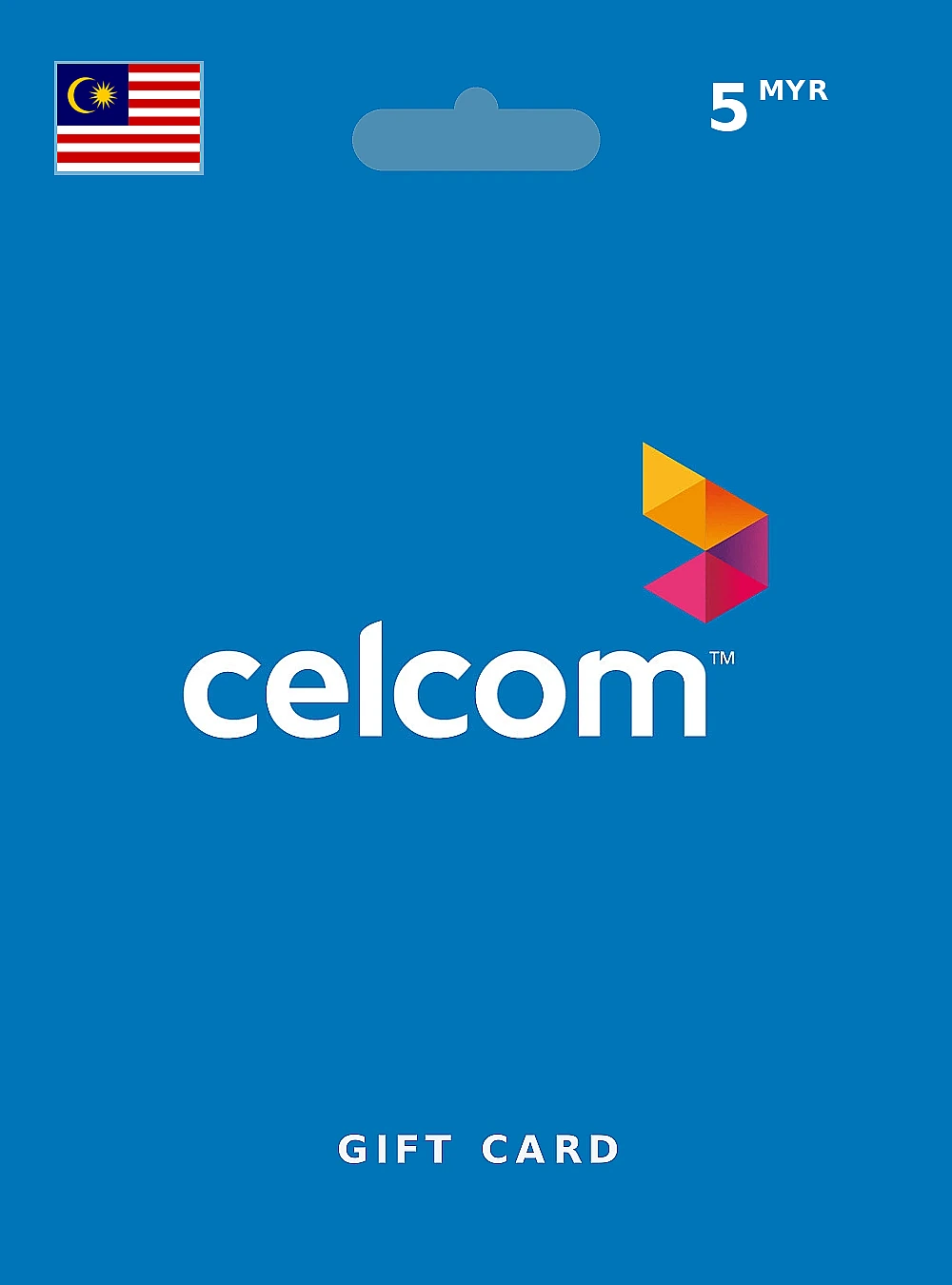 Celcom Gift Card 5 MYR MALAYSIA
