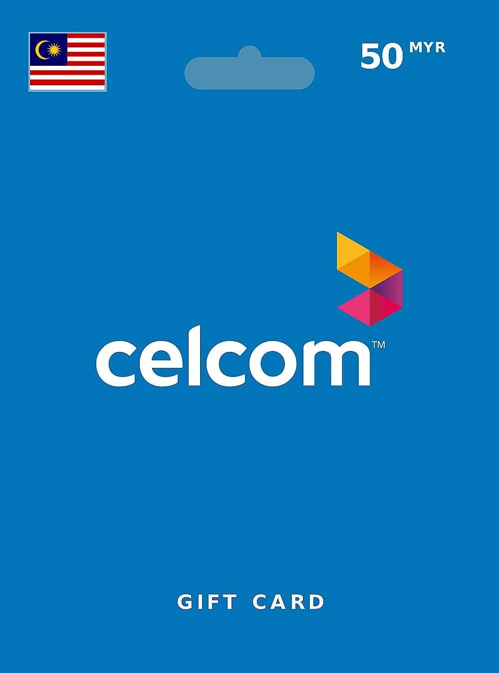 Celcom Gift Card 50 MYR MALAYSIA